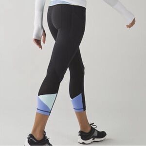 Lululemon Pace Rival Crop ‘22 Leggings Wind Chill White